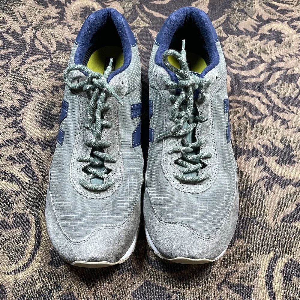NEW BALANCE Classics 515SN3 Sage Green Navy Blue Running Shoes Mens Size 13